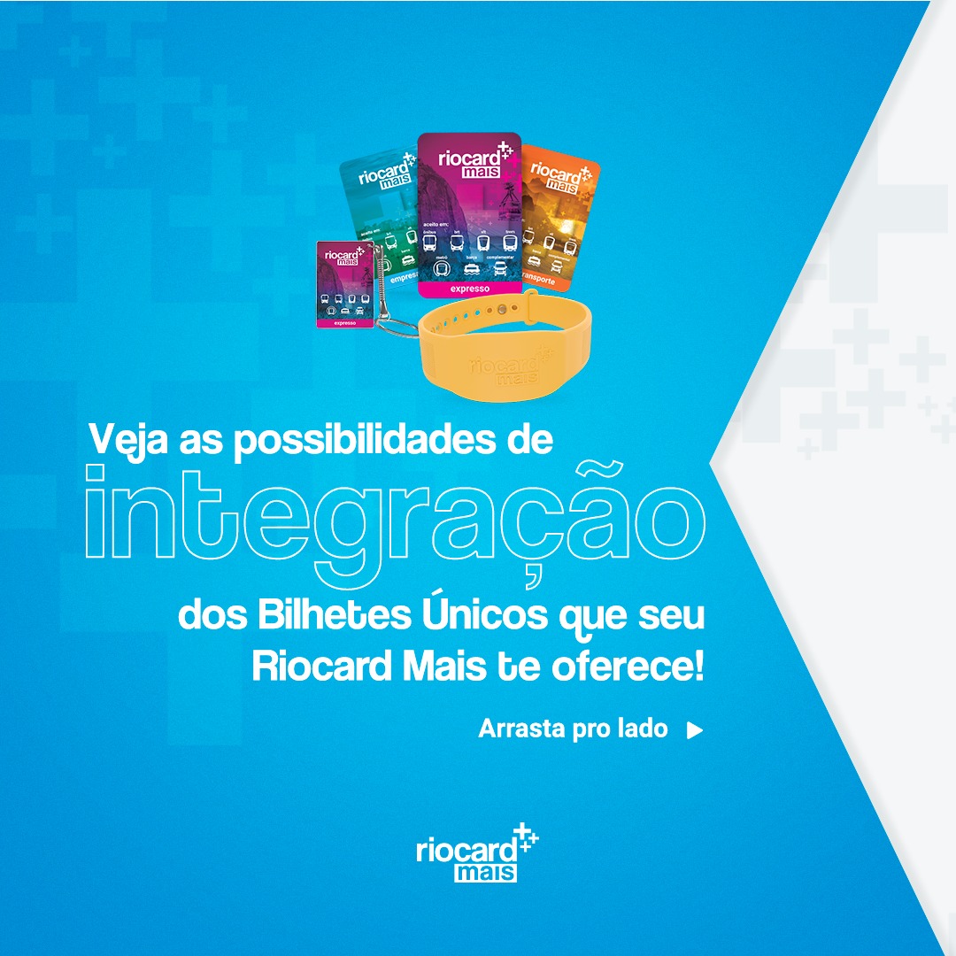 Riocard Mais - O Bilhete Único é um benefício tarifário... | Facebook