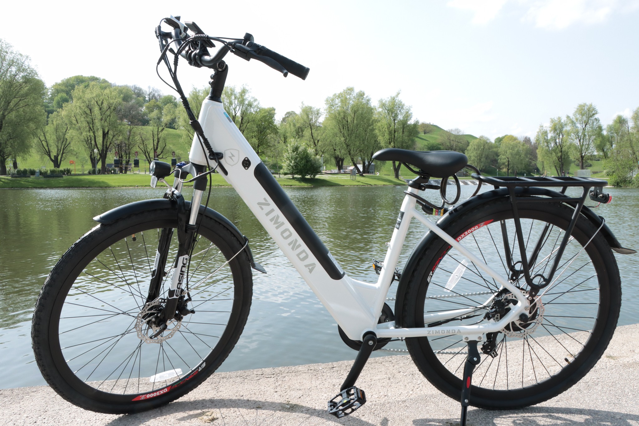 fahrradanhänger verschicken SPORTNOW 170 Liter Fahrrad Lastenanhänger mit Kupplung 51 cm Schnellspannend Luftreifen, Abdeckplane Transportanhänger bis 40 kg, C__Rennrad / Gravelbike PEGASUS Solero EVO 7F Deckelfarbe:No Lid
