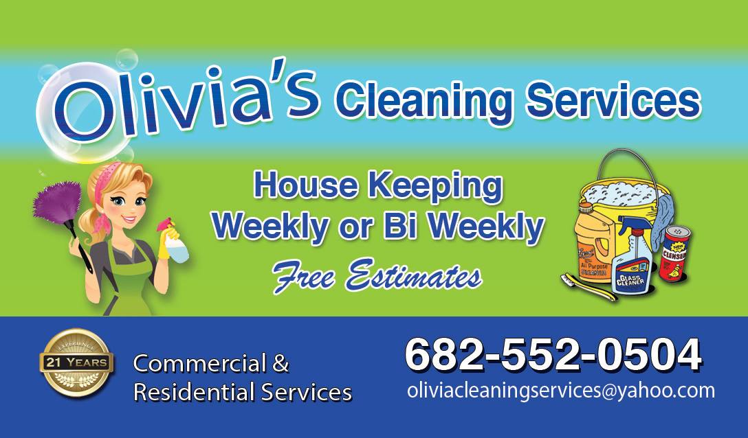 Olivia Cleaning Services | Fort Worth TX
