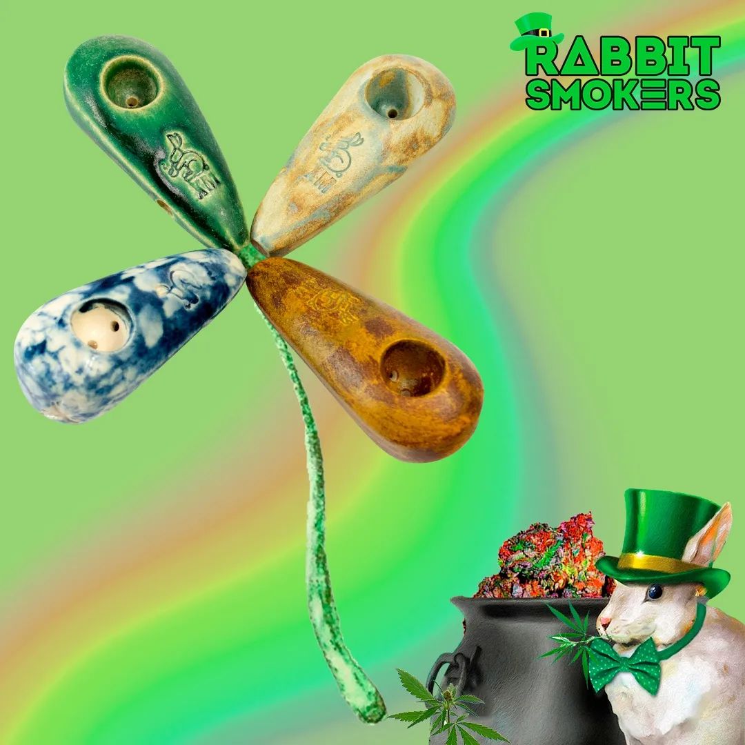 Rabbit Smokers - Un trebol de cuatro pipas de la suerte,... | Facebook