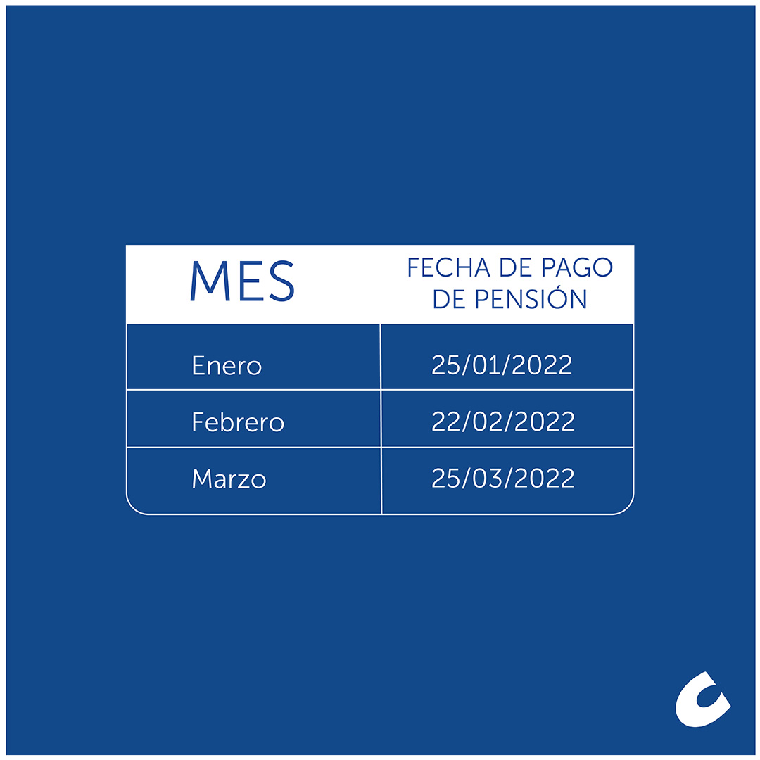 AFP CONFIA - 🗓 CALENDARIO DE PAGOS DE PENSIÓN 2022 📆 📲... | Facebook
