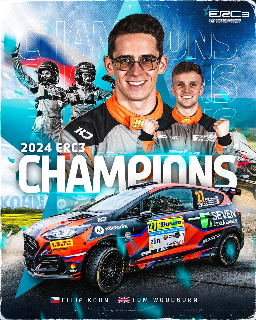 Tom Woodburn Rally Co-Driver