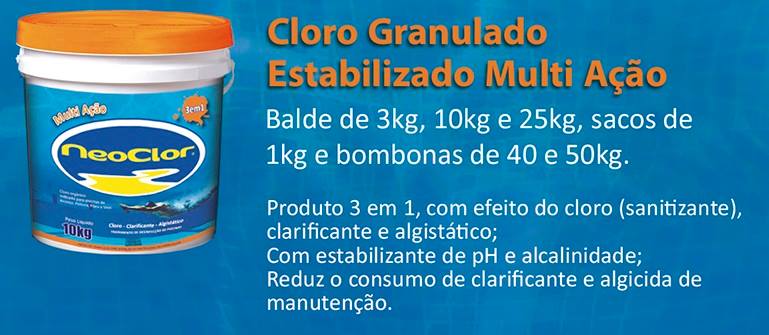 Neoclor - Neoclor Multiação Produto 3 em 1, com efeito do cloro ...