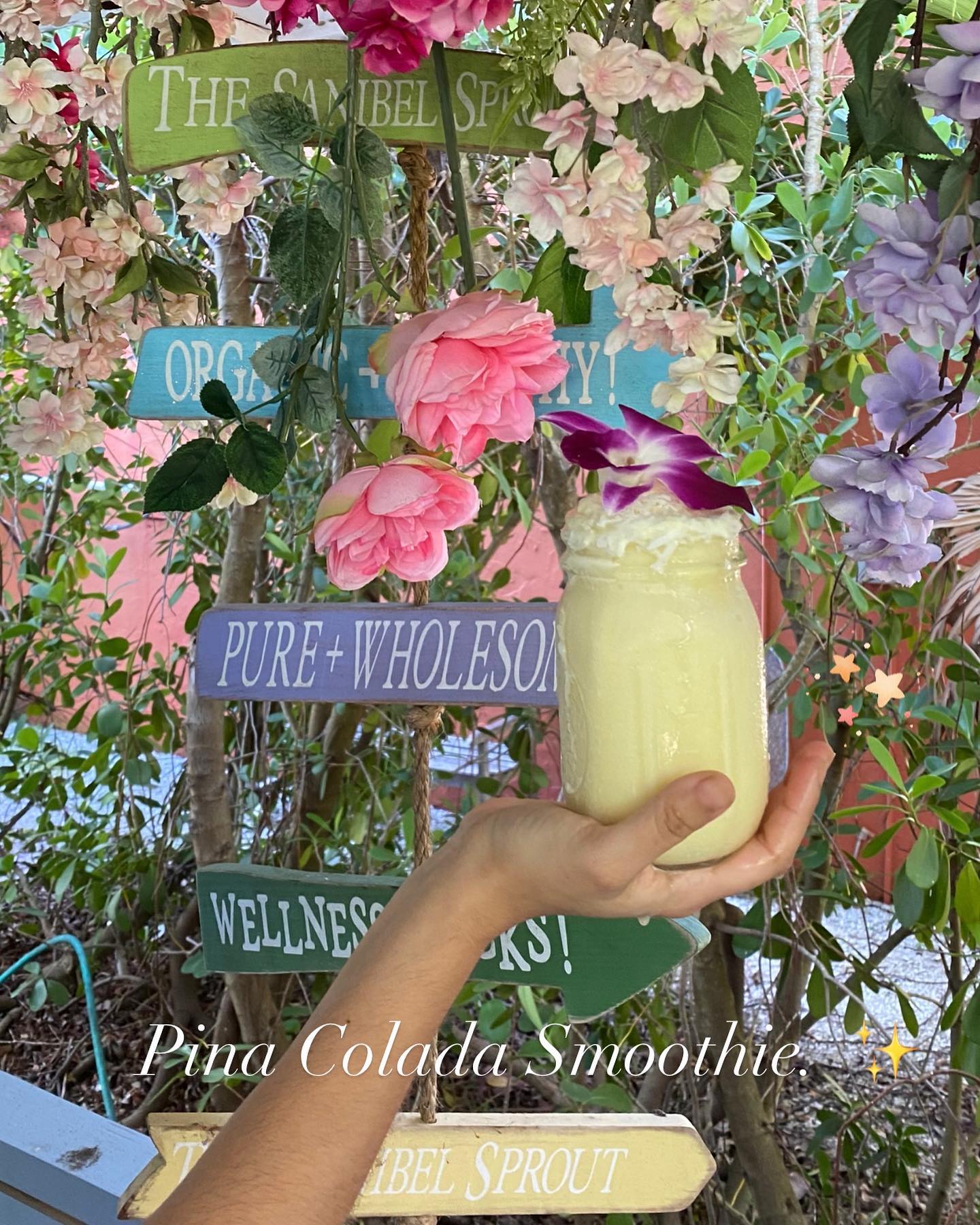 Our new Pina Colada Smoothie is... - The Sanibel Sprout