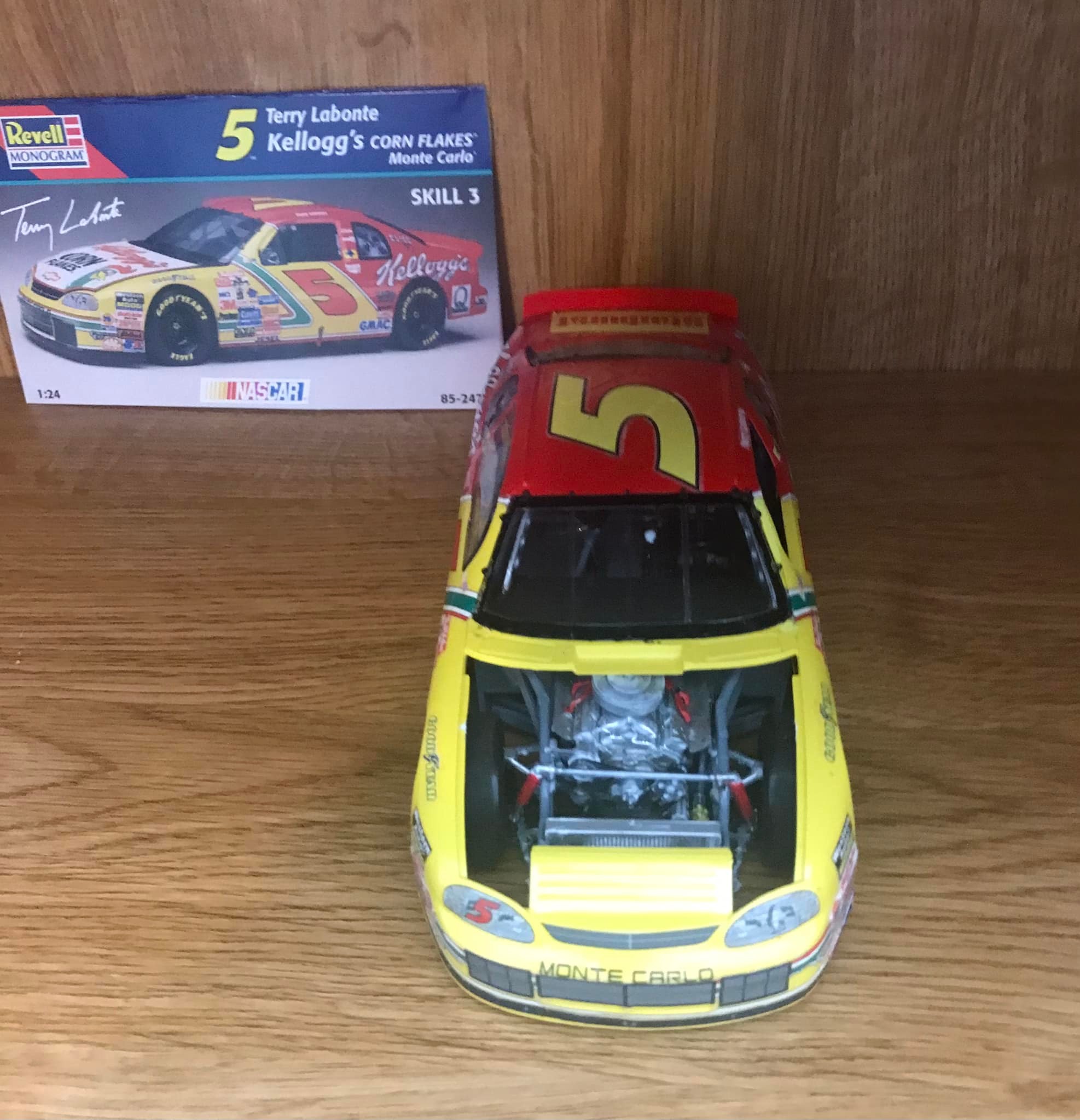 Terry Labonte's Kellogg's Corn Flakes Monte Carlo NASCAR model car