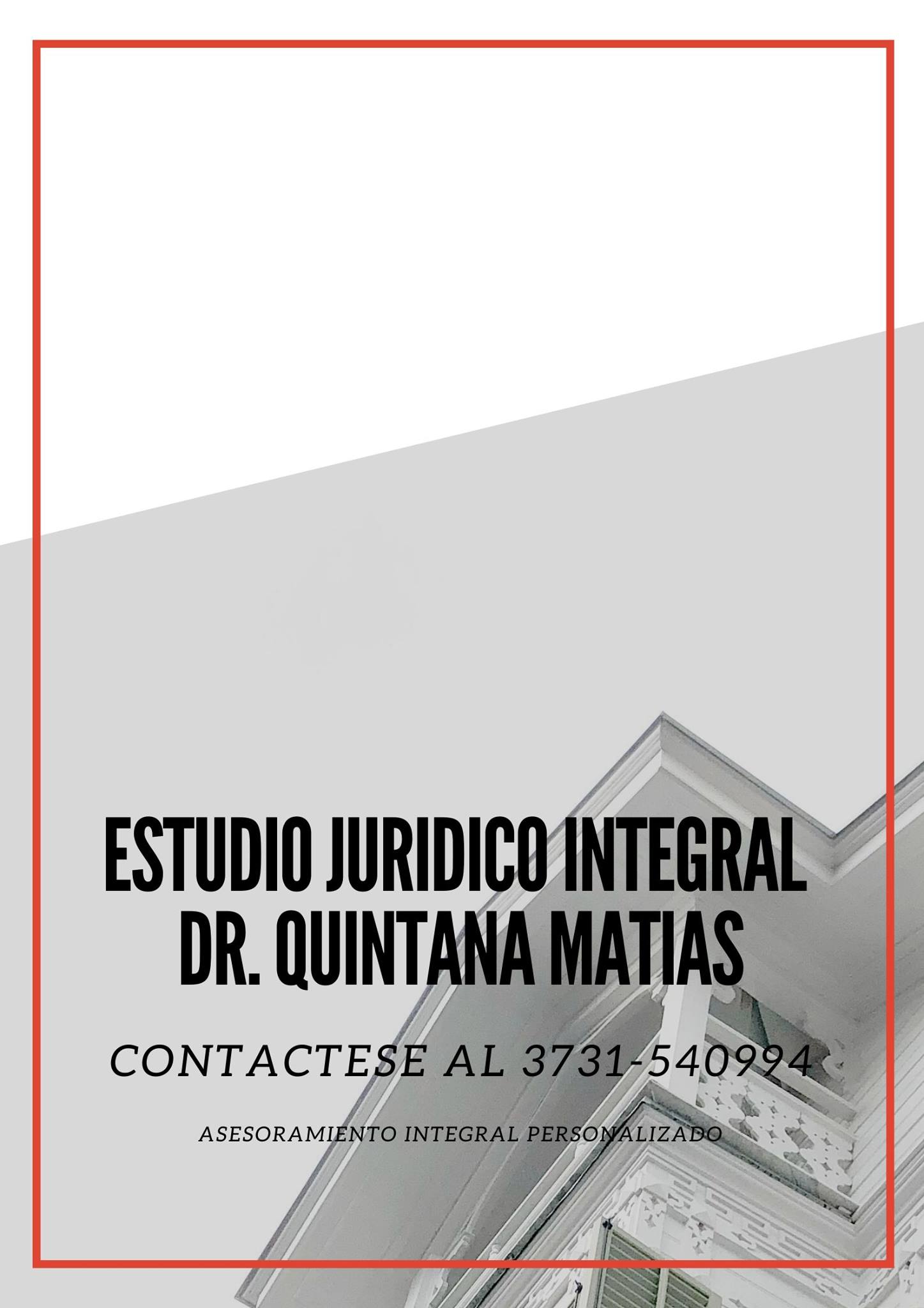 Estudio Juridico Integral - Dr. Quintana Matias Ivan