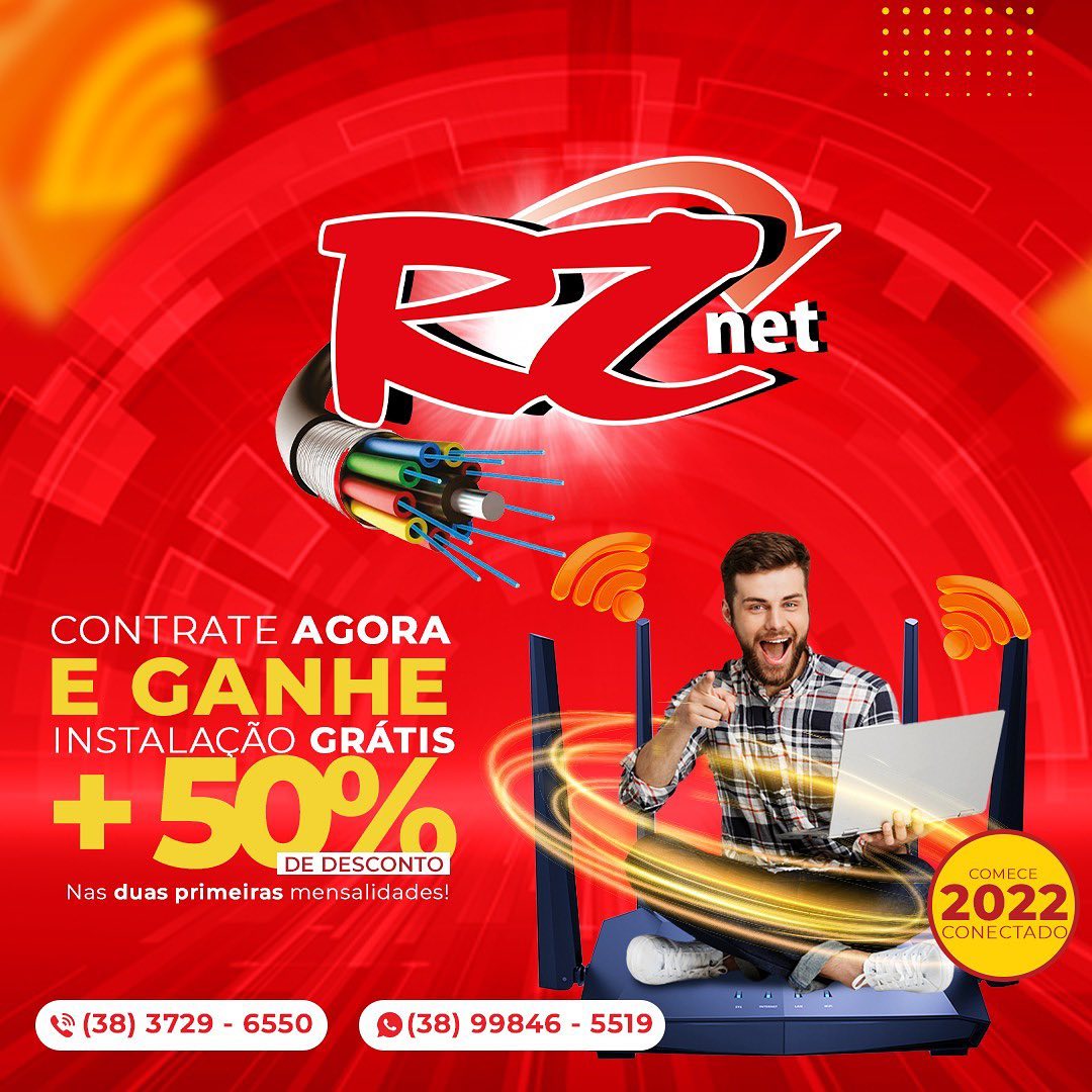 RZ Net - O que está esperando!? Comece o 2022 conectado... | Facebook