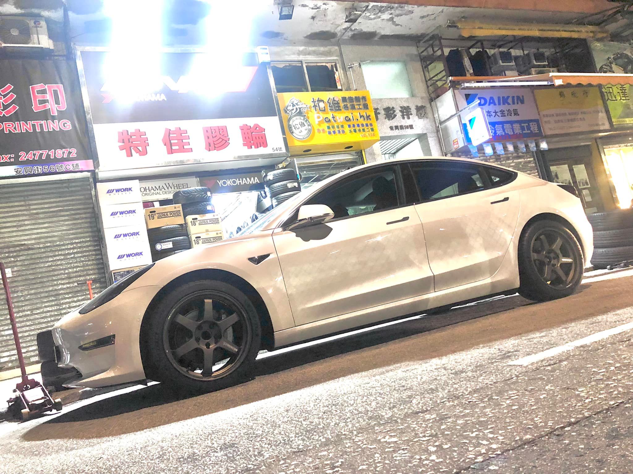 TESLA MODEL 3 Wheel — RAYS VOLK RACING TE37 ULTRA M-Spec 19 