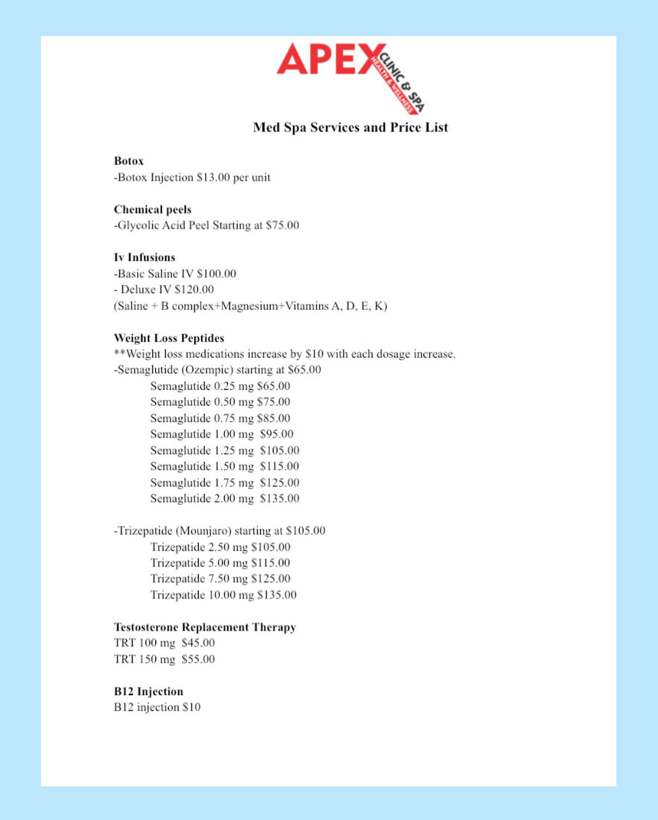 b12 injection price list Interested in our new services? Take a look at our list! vitamin for pernicious anemia methylation B complex+ - Optimal Electrolyte (Flavor):Unflavored