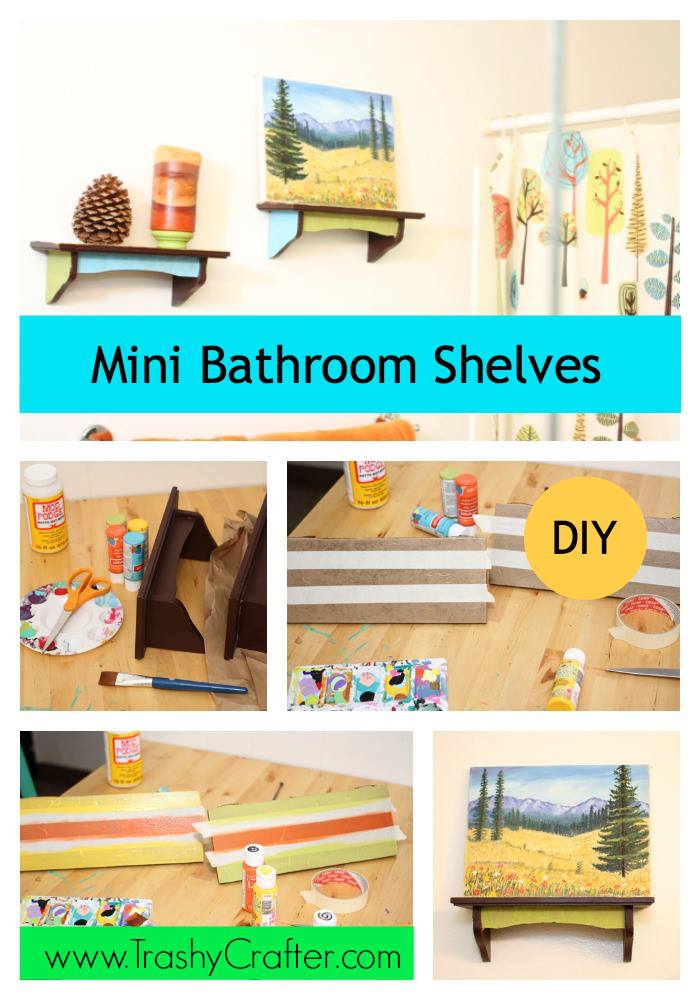 Bay State Bath - DIY wall shelves for a small bathroom. See turorial ...