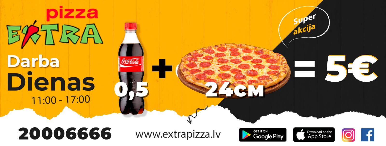 Extra Pizza | Riga