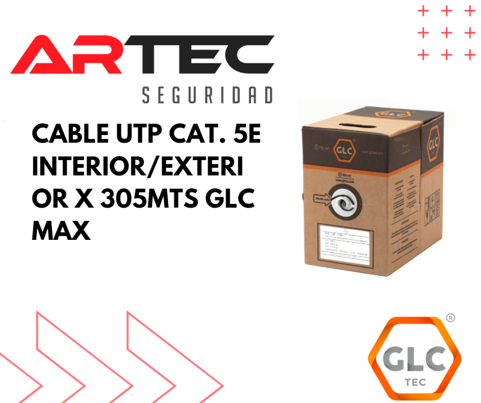 Artec Seguridad - 📢 CABLE UTP CAT. 5E INTERIOR/EXTERIOR X...