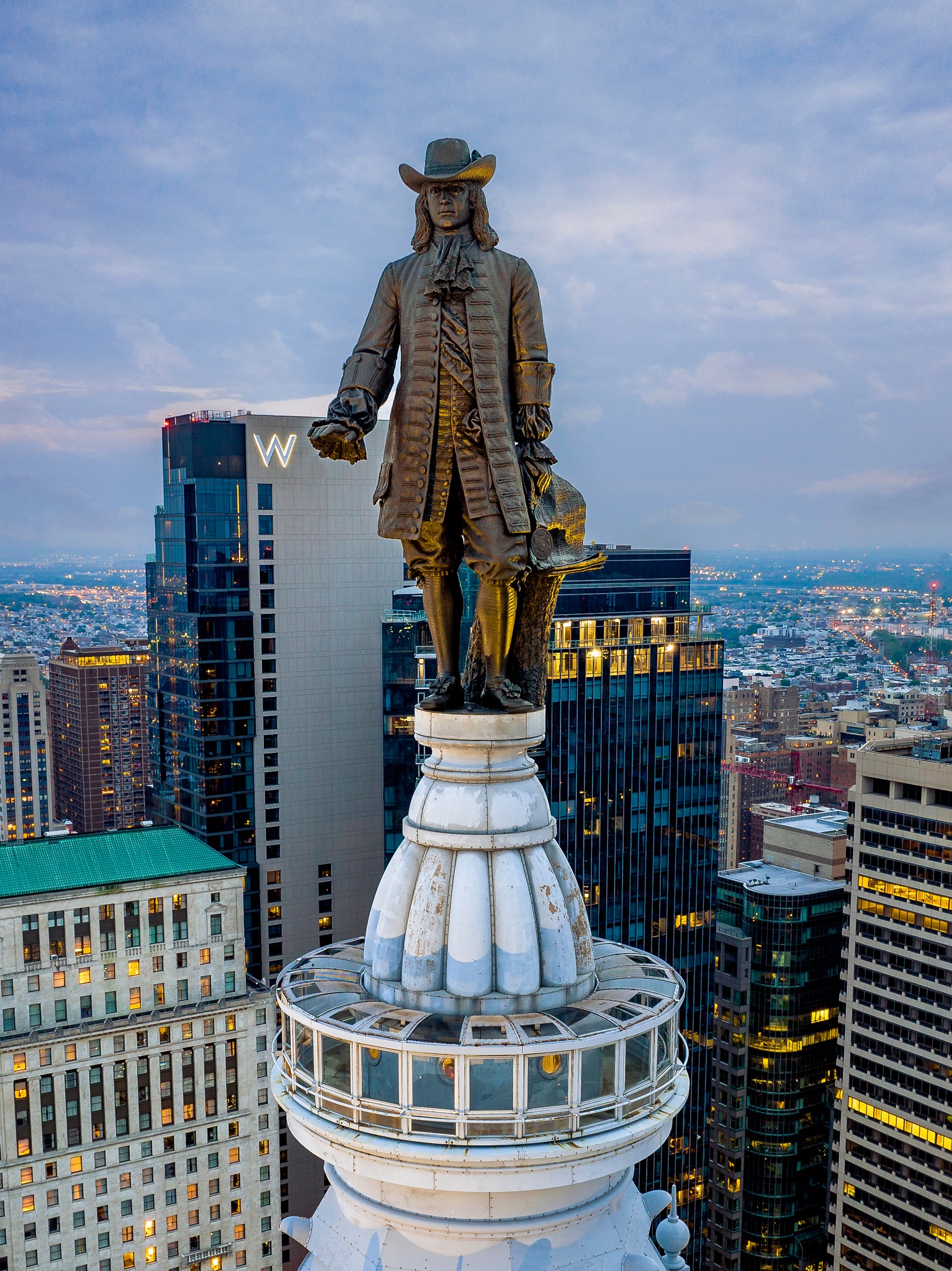 Uncovering PA - A close look at the statue of William Penn...