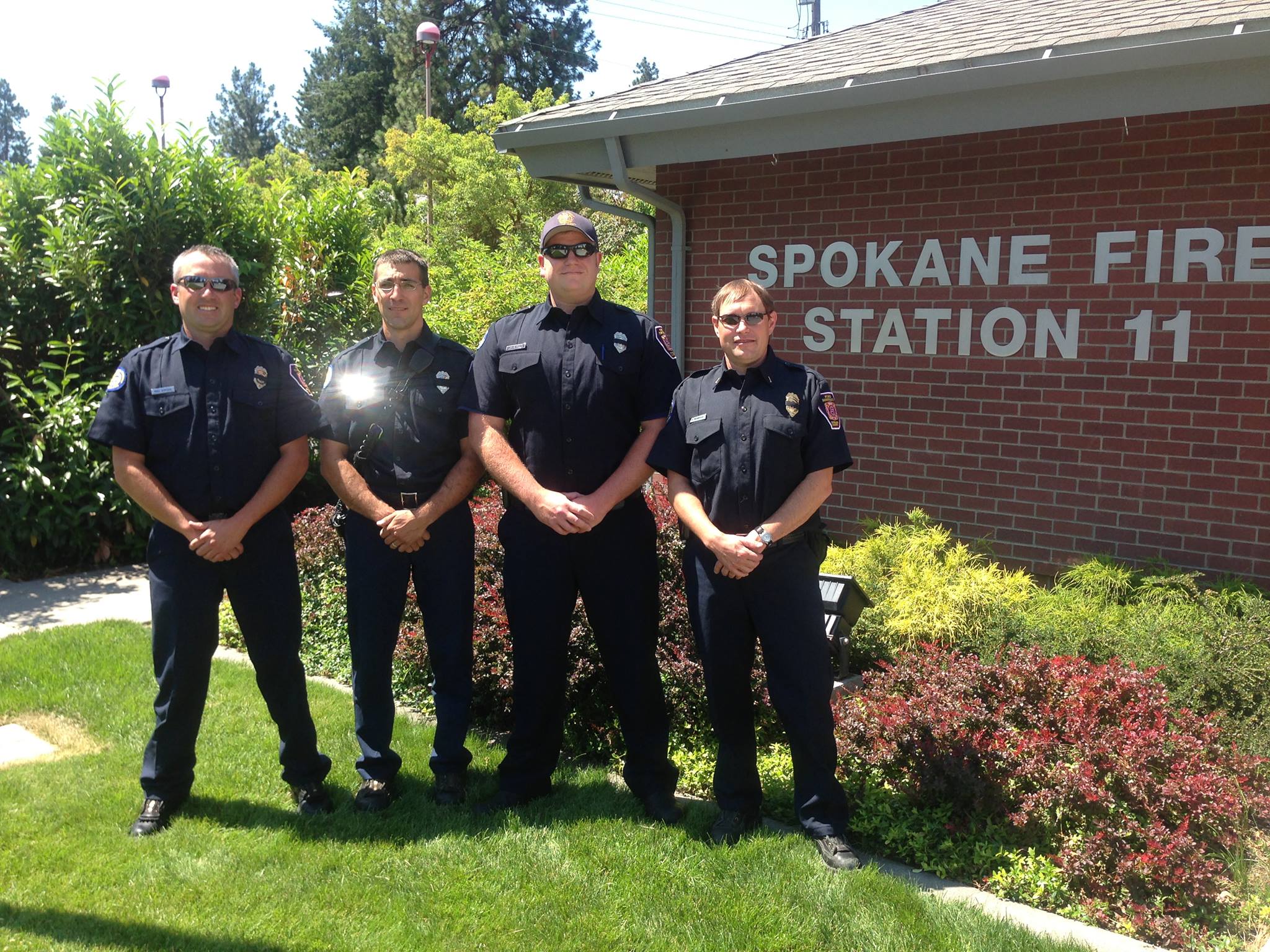 Spokane County Fire District 8 - Photo of Engine 84 crew working out of ...