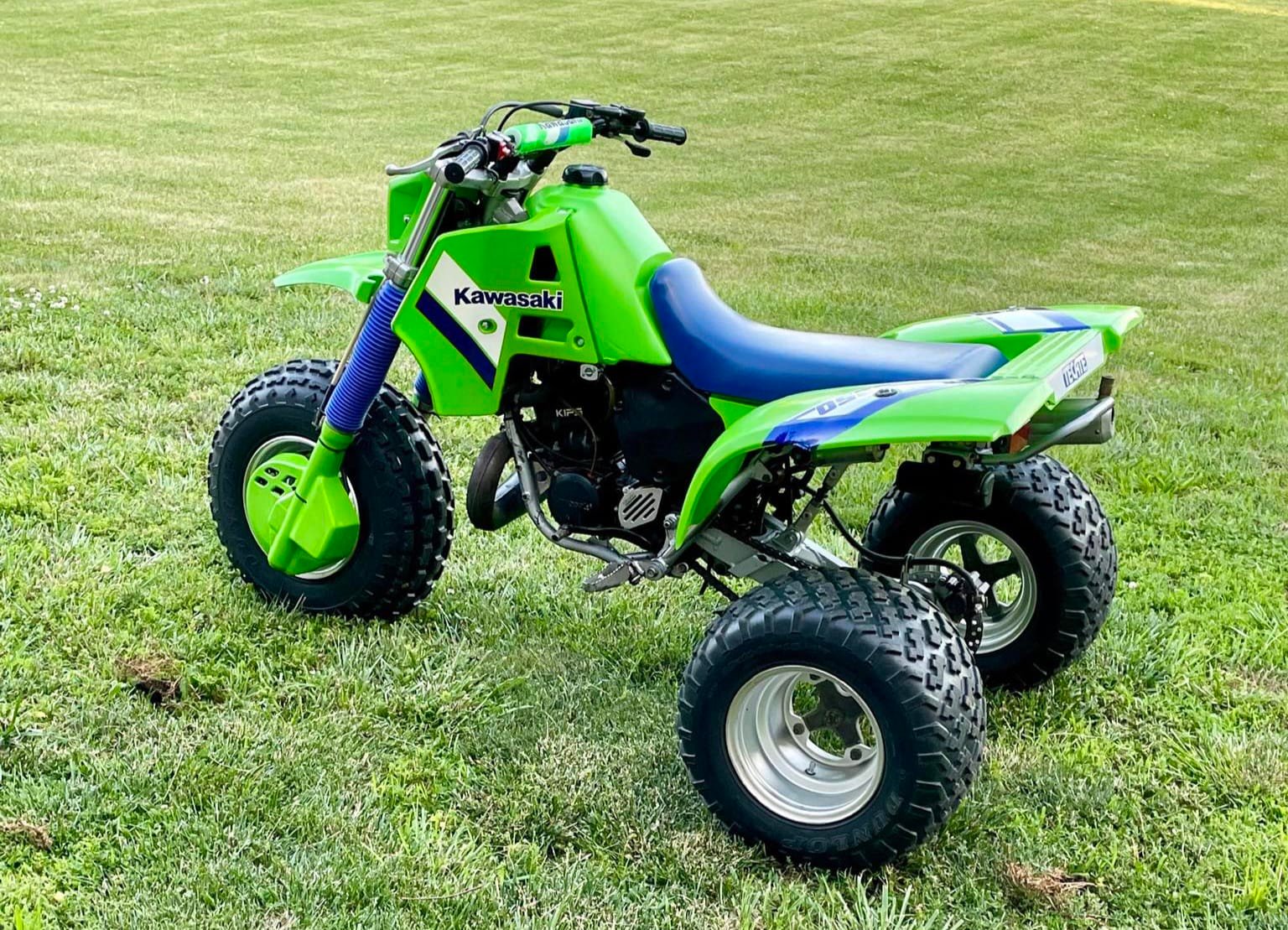 Kawasaki's 1987 KXT250 Tecate super trike.