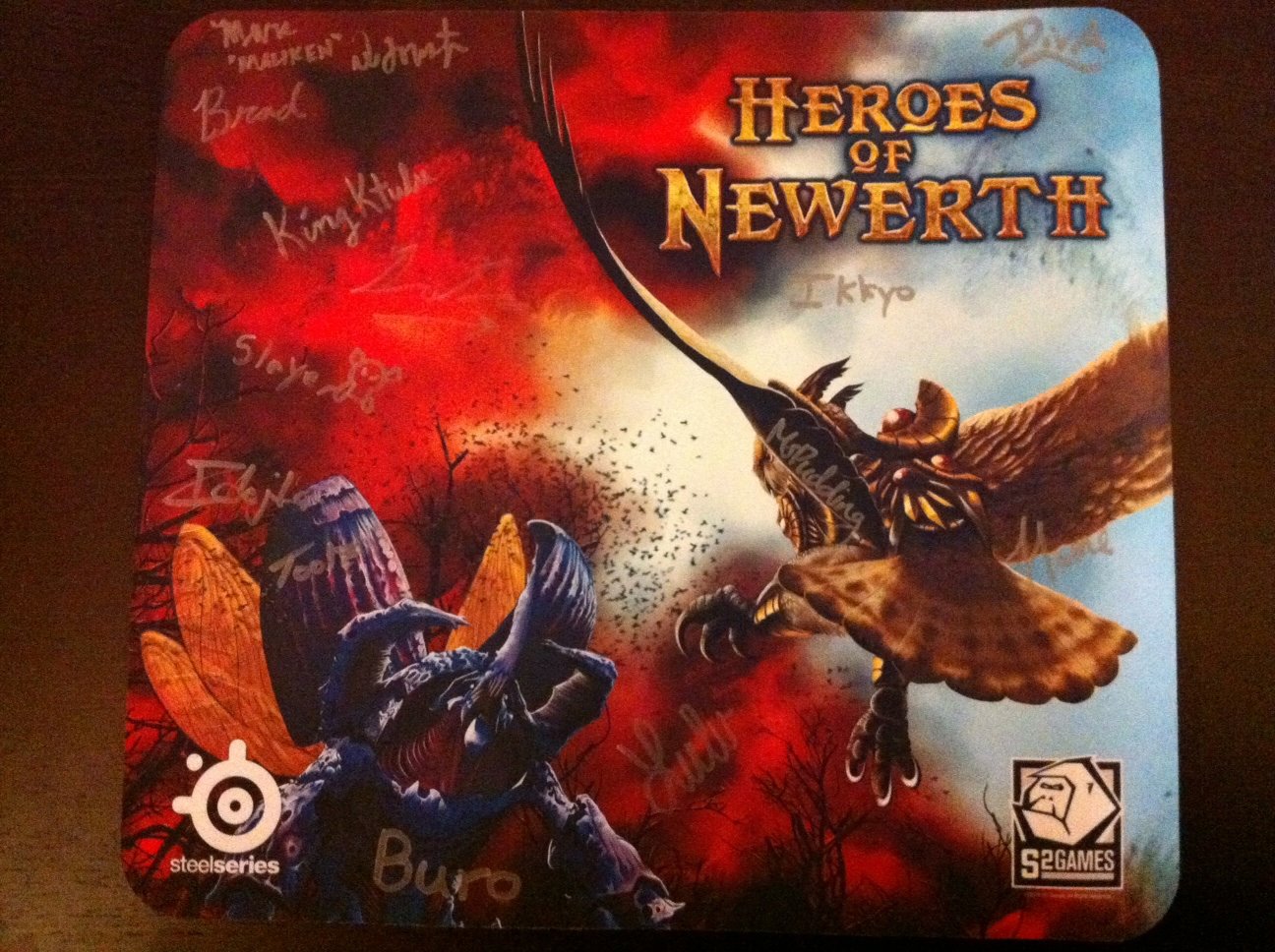 More autographed SteelSeries HoN... - Heroes of Newerth