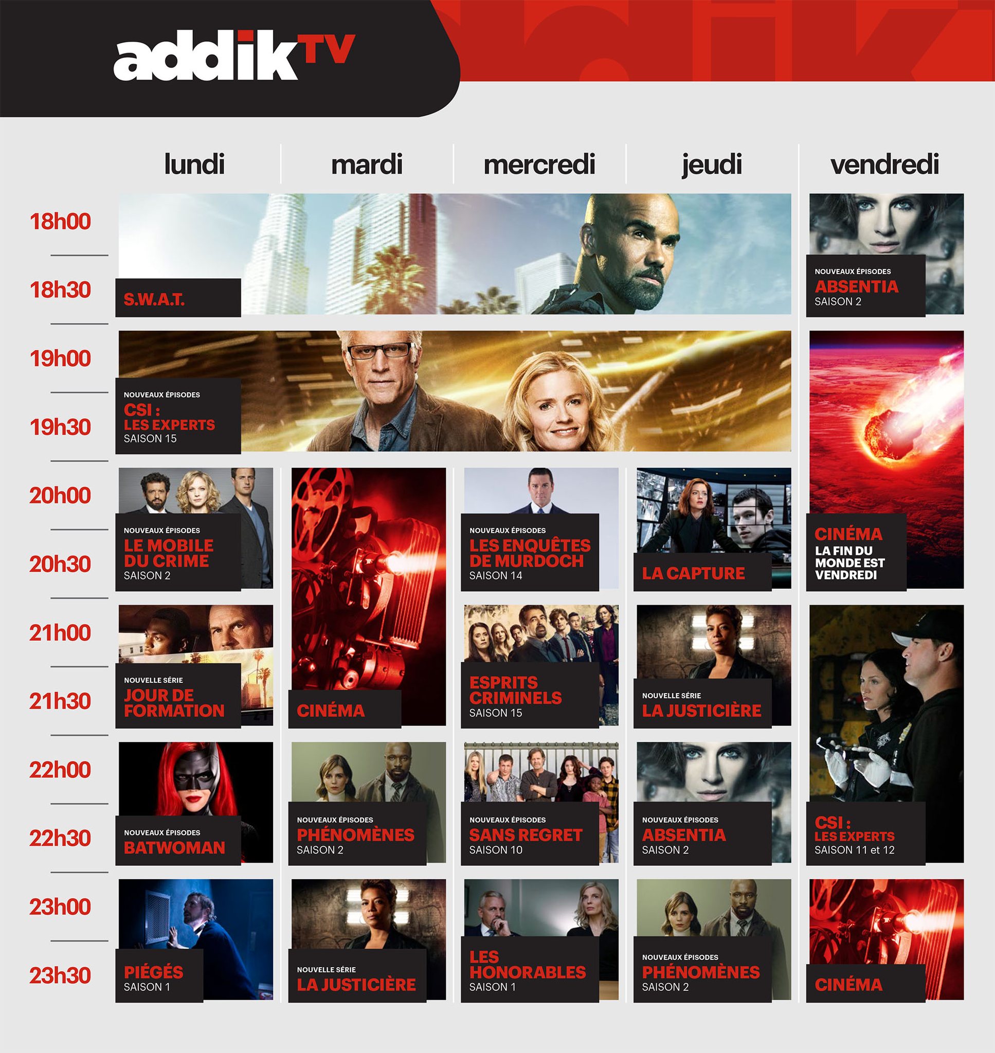 ADDIK - PROGRAMMATION | Découvrez tous les détails de... | Facebook