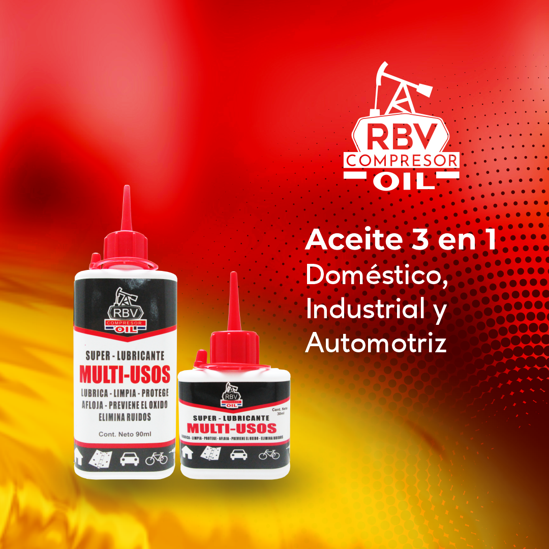 Compresor Oil RBV - El super #LubricanteMultiuso1 es tan potente ...