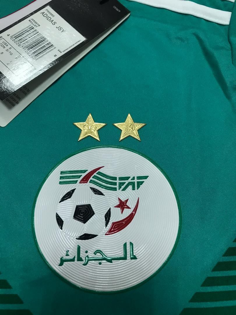 Maillot Algérie Blanc/Vert Taille M - Neuf Avec étiquettes - Marque M&M Pour Homme