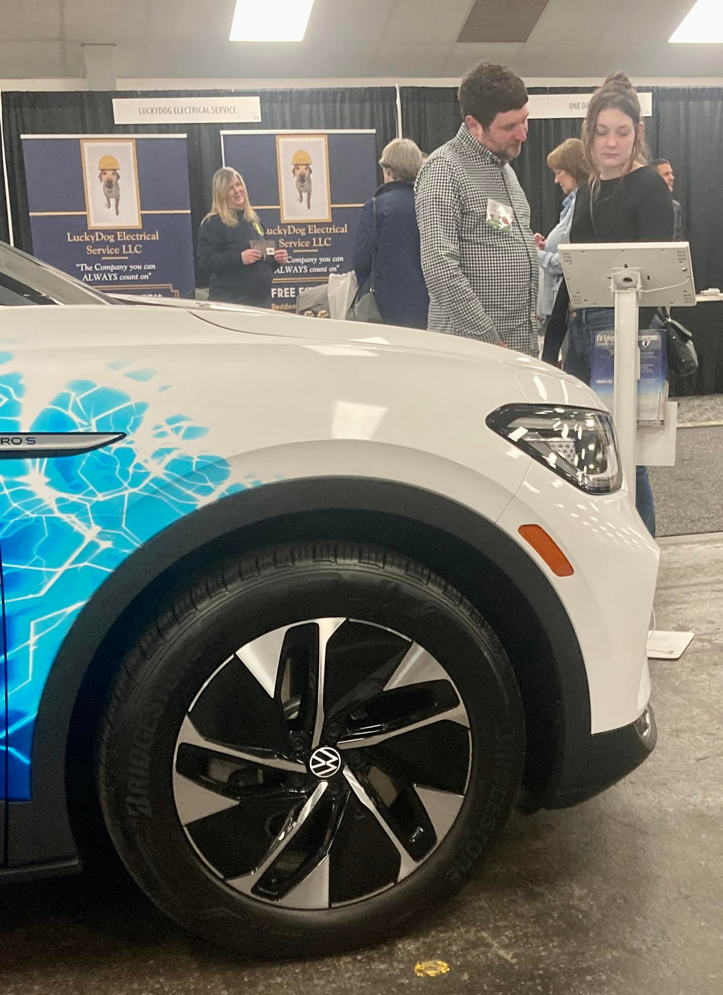 Drive Electric RVA - Show attendees testing their EV knowledge at our ...