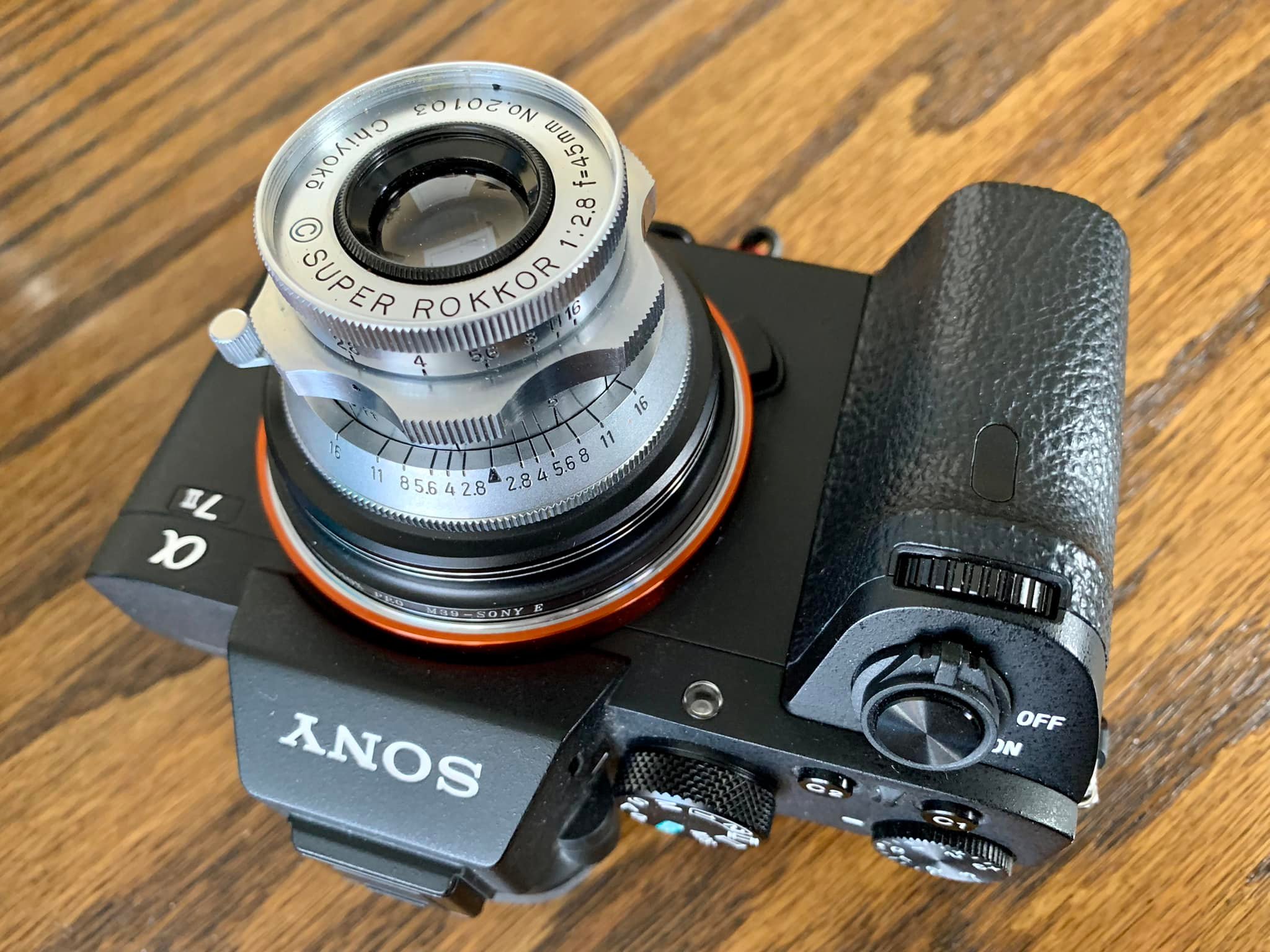 Canon 7 and Minolta Super Rokkor 5cm f1.8 combo for B&W film