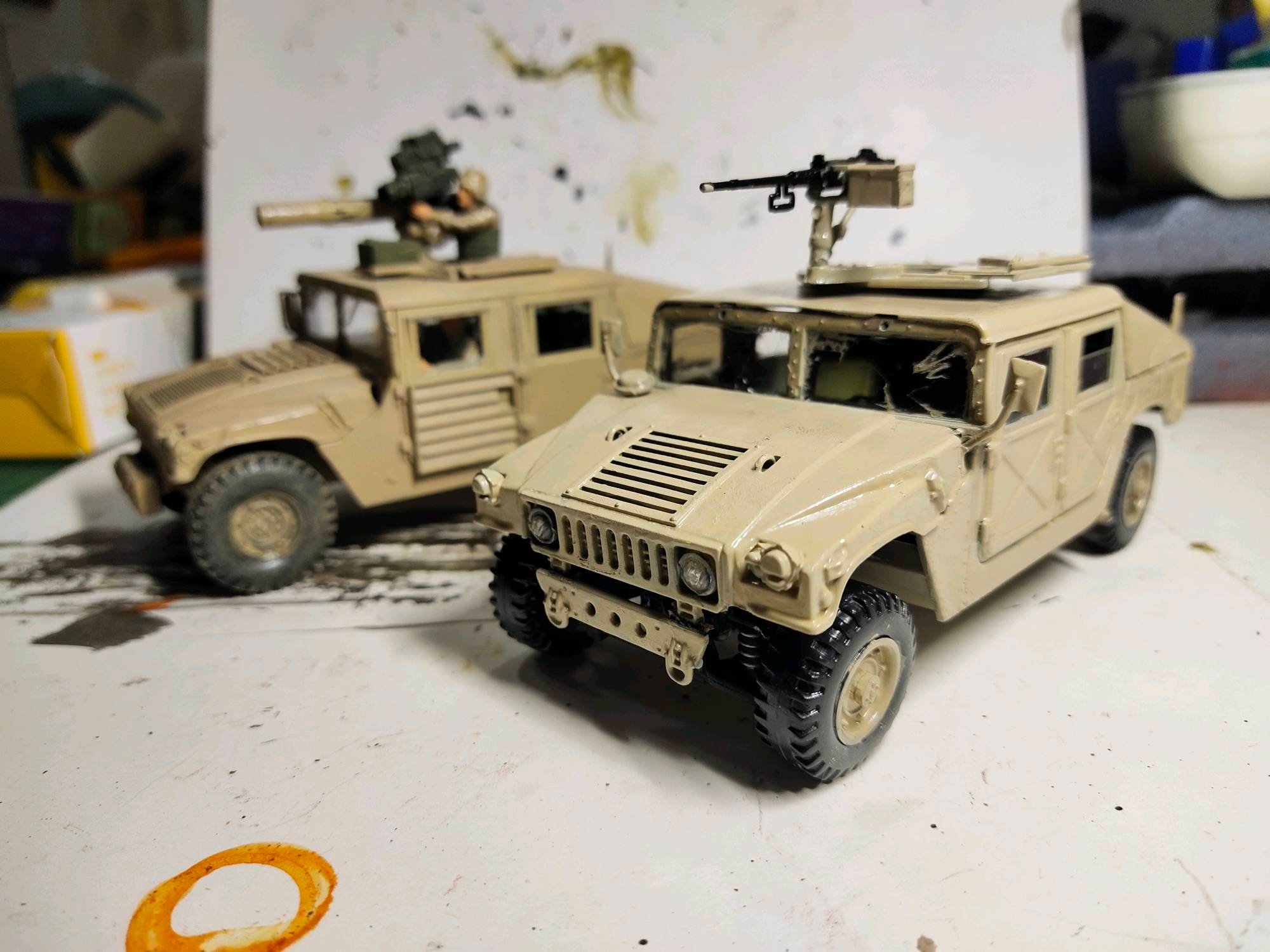 Humvee M1025 in NATO tri-tone camo