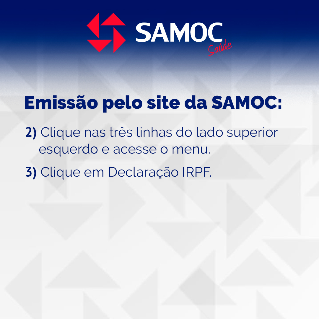 Samoc Saúde - A Receita Federal disponibilizou o PGD... | Facebook