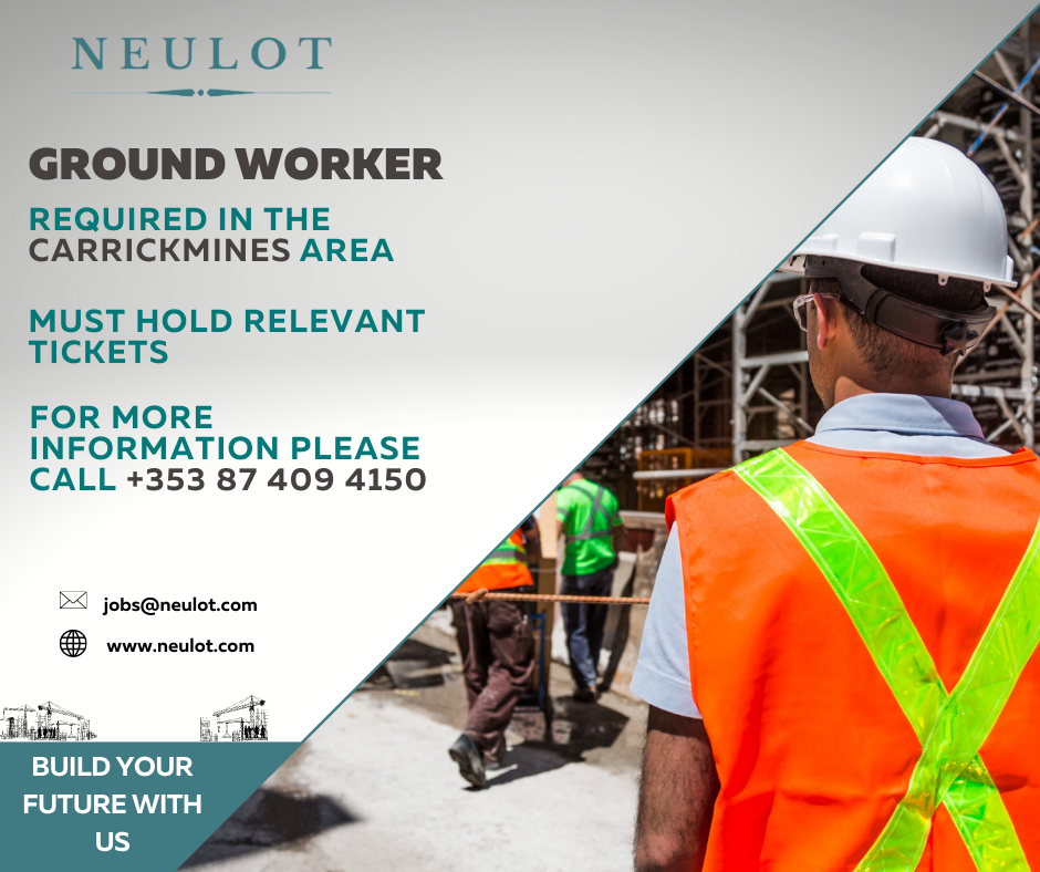 Neulot - We are recruiting a Ground Worker with a... | Facebook