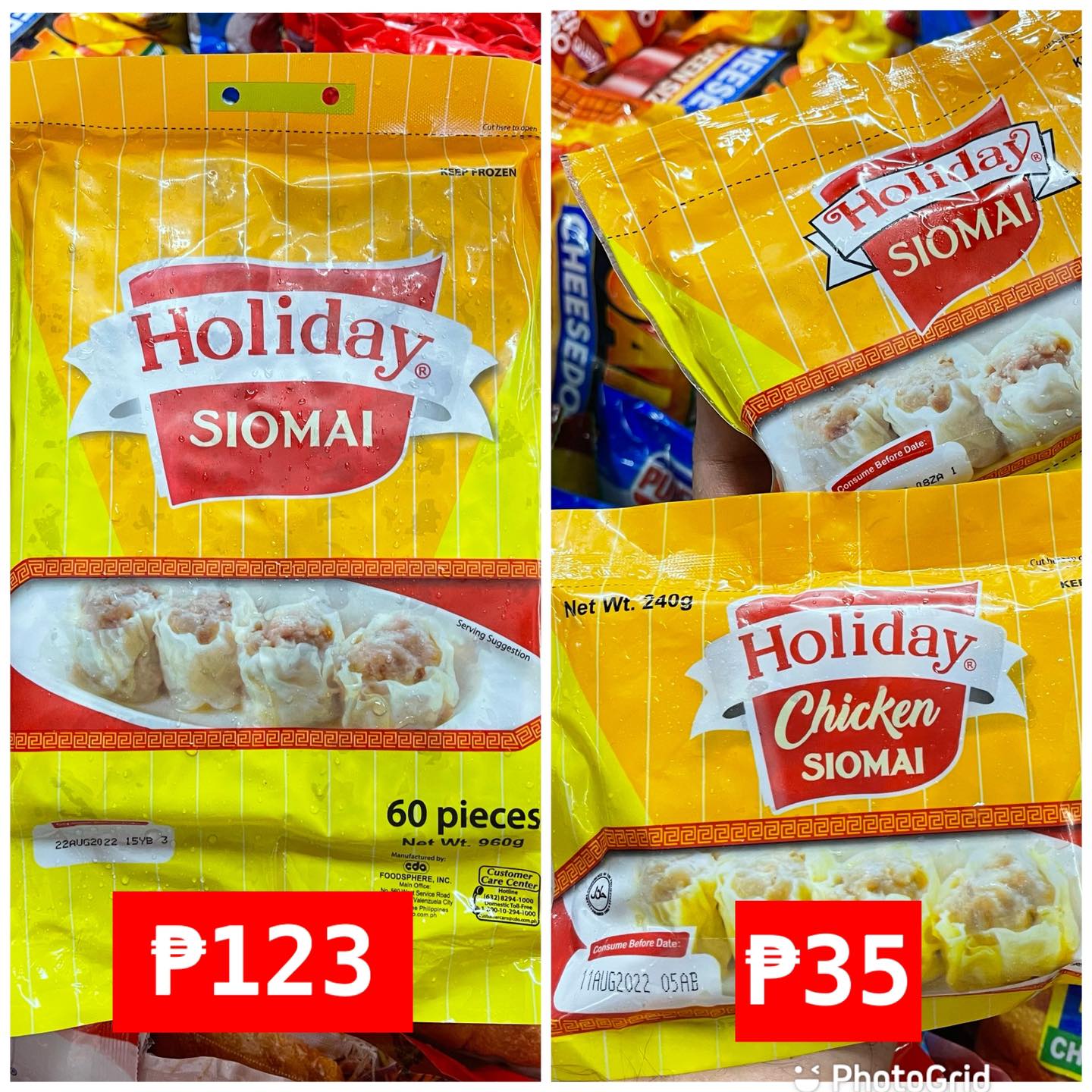 EG Surefoods - ‼️PRICE DROP‼️ CDO HOLIDAY SIOMAI 1KG ₱123... | Facebook
