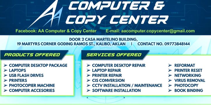 AA Computer & Copy Center | Kalibo