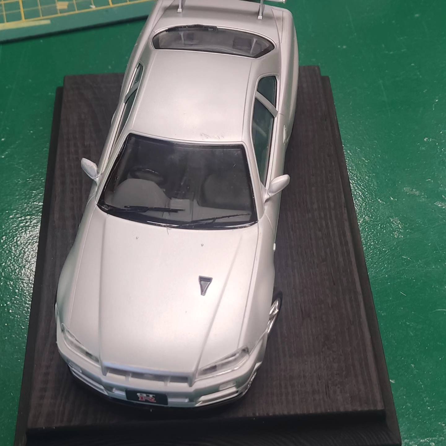 1:18 NISSAN SKYLINE GT-R (R32) V-SPEC II TUNED VERSION (MATT BLACK