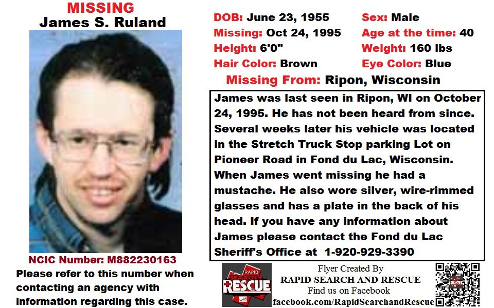 James Ruland has... - Help Find Victoria 