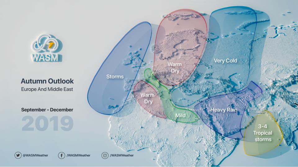 WASM وسم - #WASM is providing a seasonal weather forecast for #Europe ...