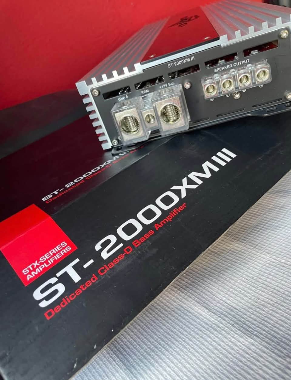 Zapco ST-2000XM III amplifier technical specifications and features