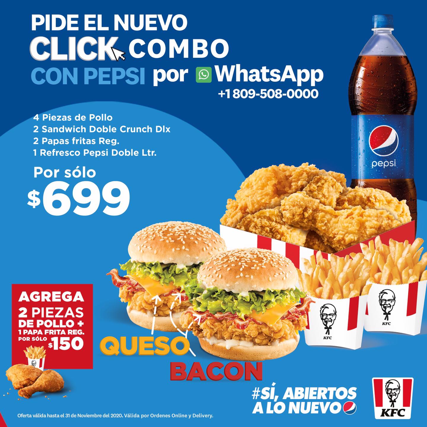 KFC - ¡Disfruta de tu CLICK COMBO junto con tu deliciosa... | Facebook