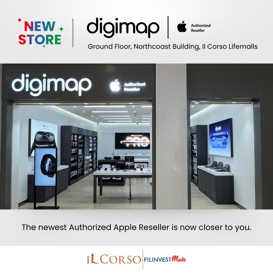 🎉 New Store... - Digimap PH - Apple Authorized Reseller | Facebook