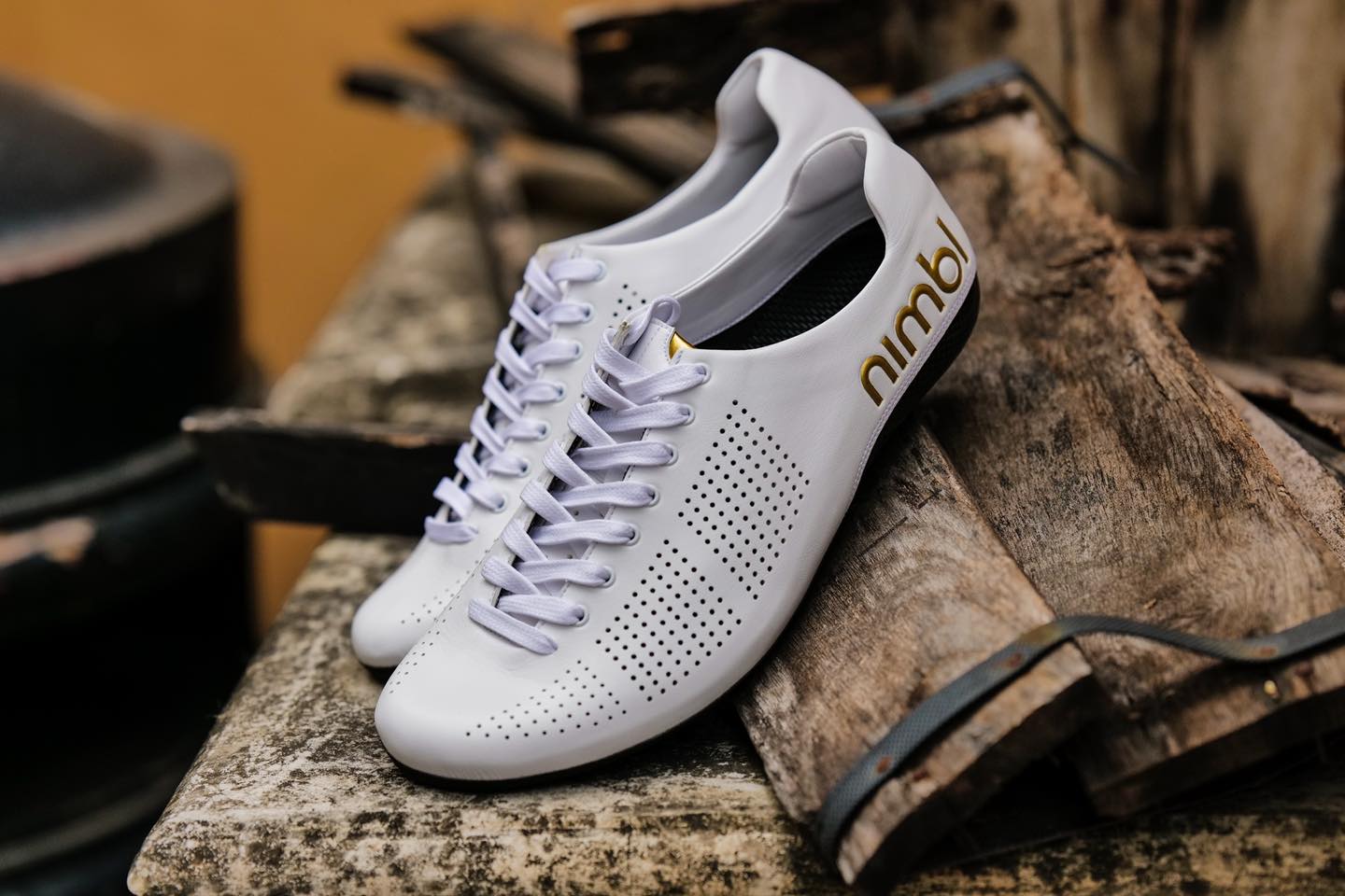 ✨? Nimbl Road Shoe Italian Handmade Nimbl AIR Gold Limited 