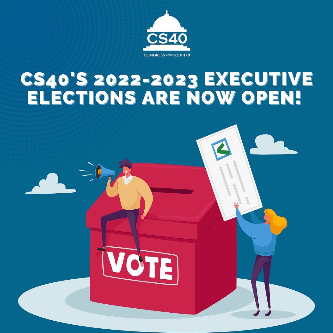 Executive elections for... - Congress of the South 40 - CS40 | Facebook