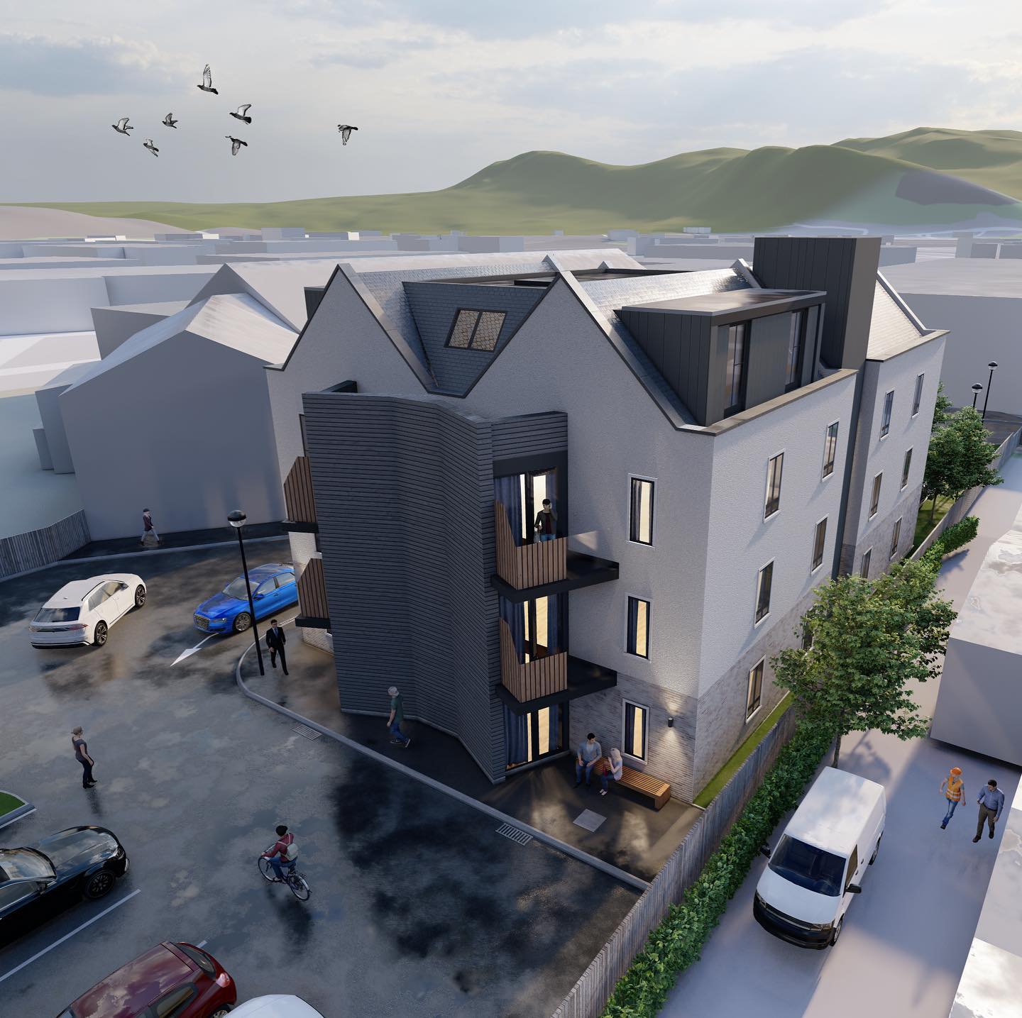 BR Architecture - Our latest New Build Apartment Scheme...