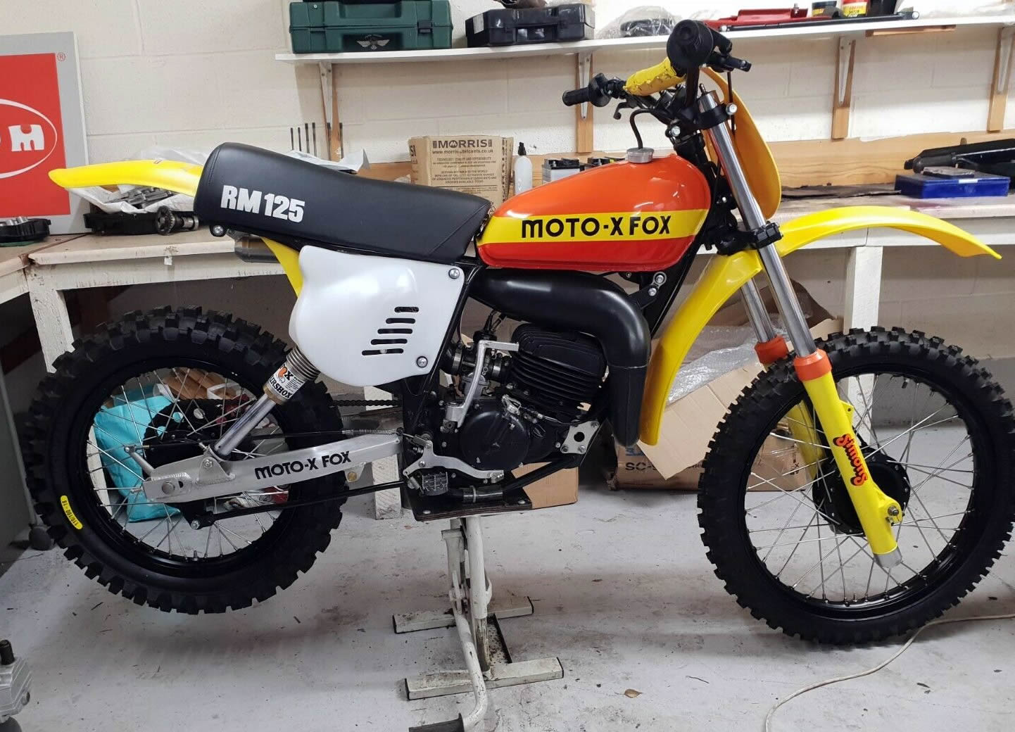1979 Suzuki RM400 - (check out those Fox Shocks!) - just the job