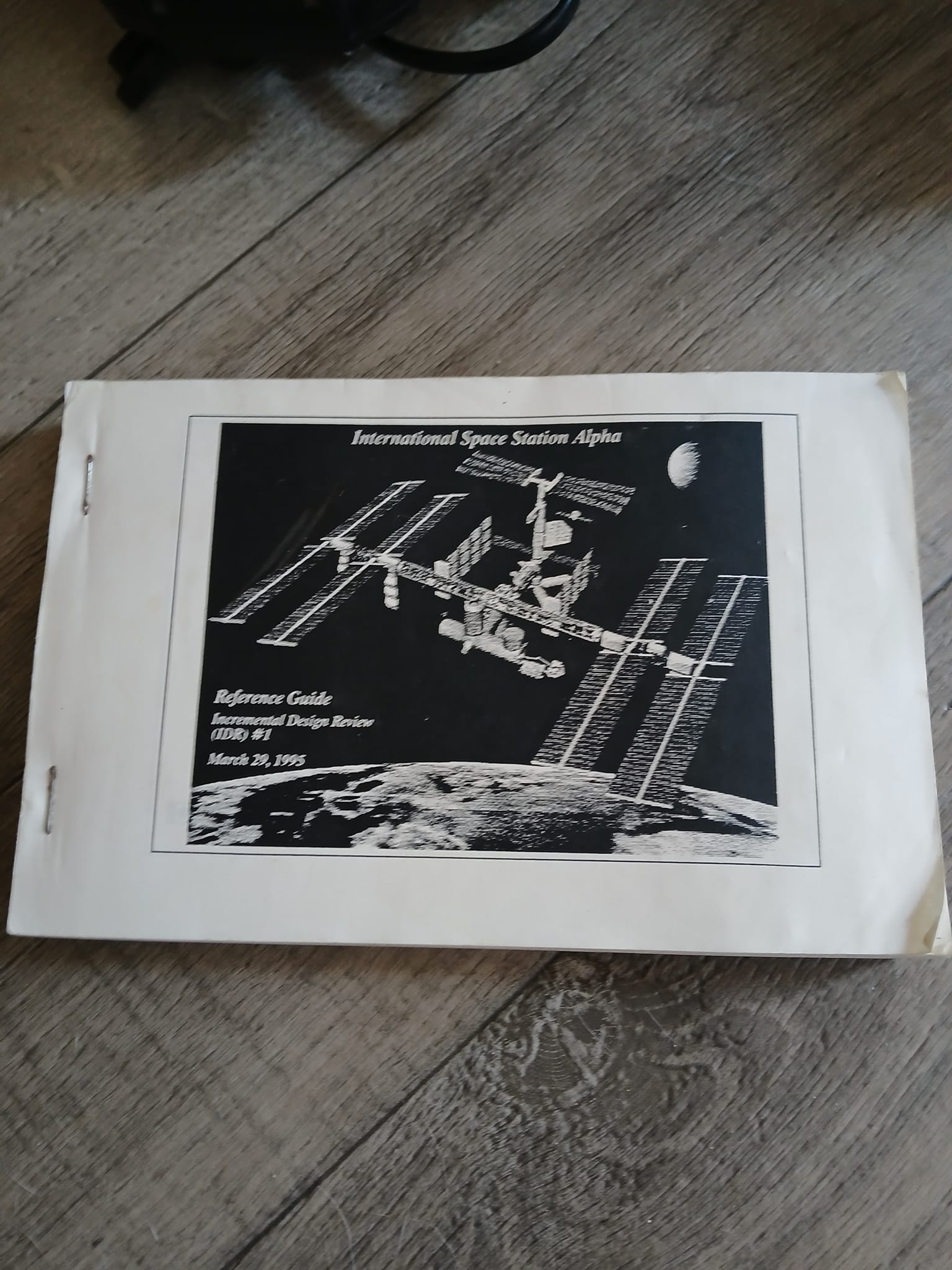 Receiving NASA documents for International Space Station project