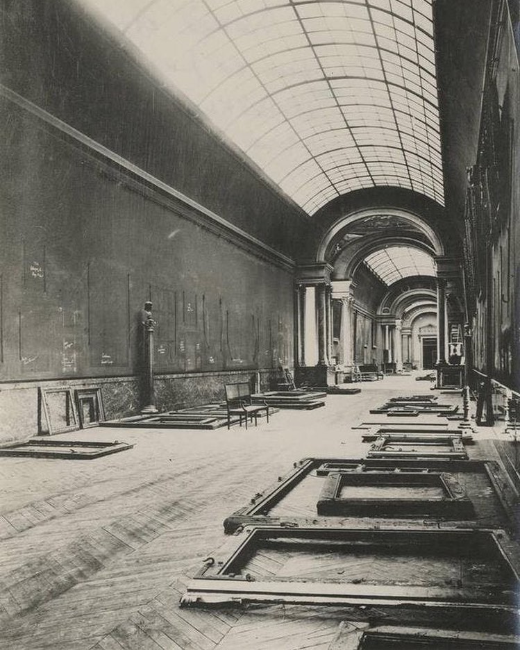 When war broke out in 1939, France feared that famous artworks