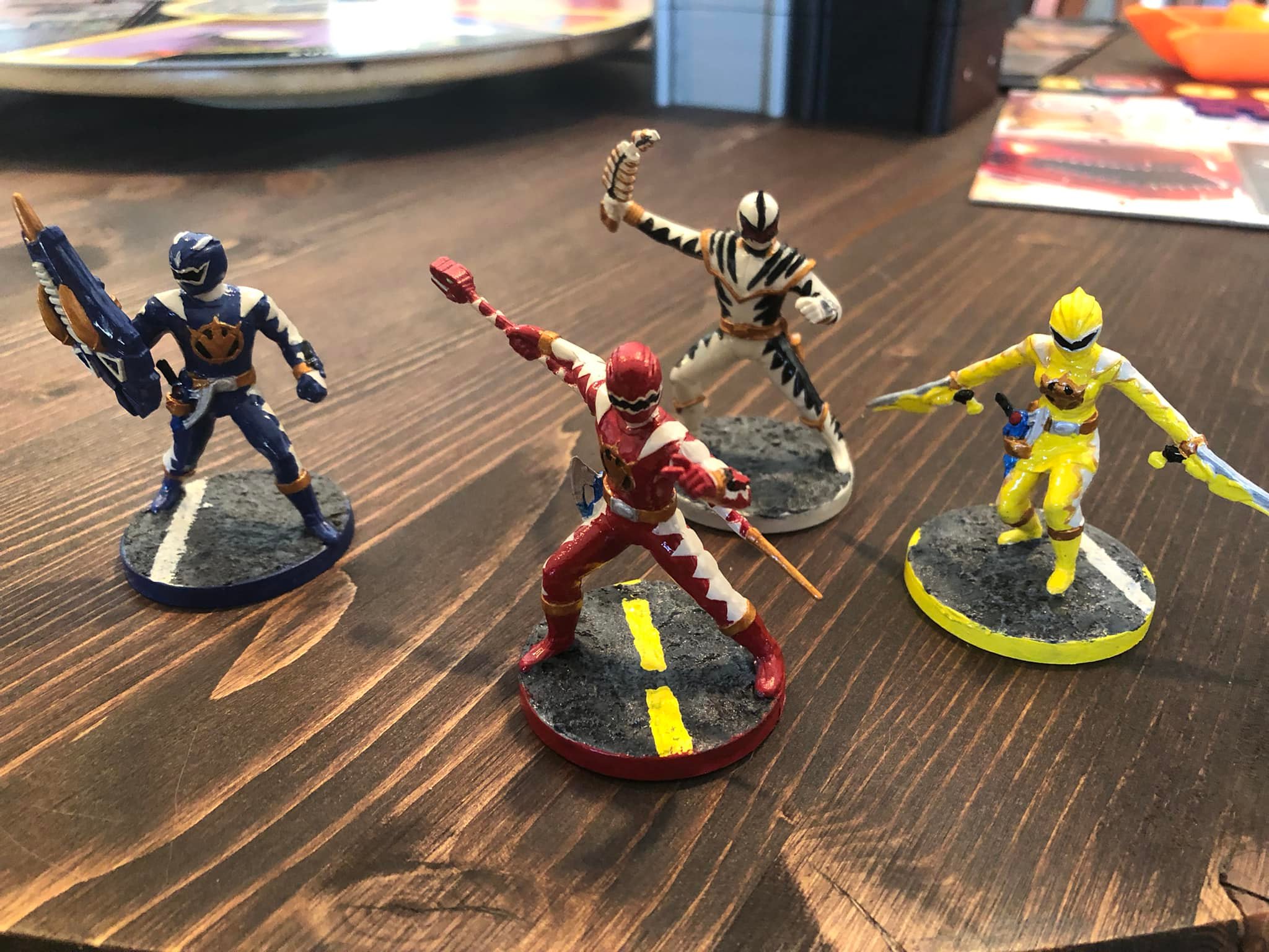 Power Rangers Tabletop Gamers | Renegade Game Studios | So, finished up ...