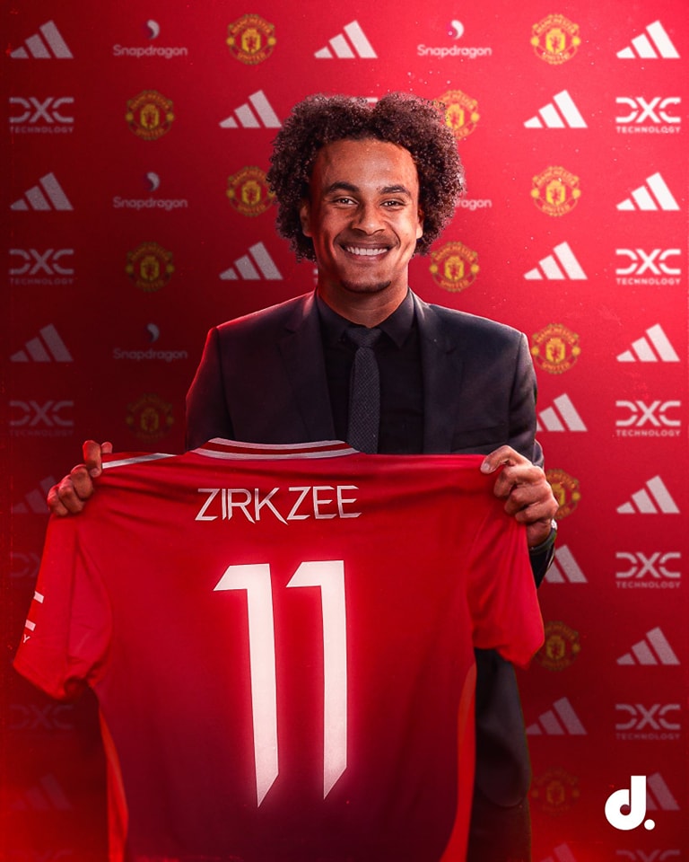🚨 𝗢𝗙𝗙𝗜𝗖𝗜𝗔𝗟 : Joshua Zirkzee is Manchester United's new