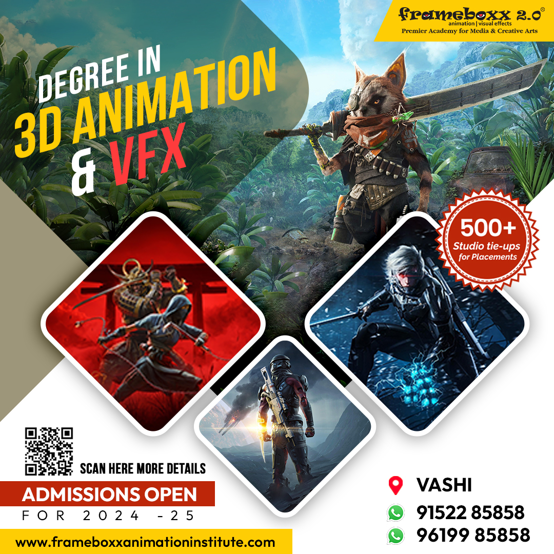 🎨 Unleash... - Frameboxx Animation & Visual Effects Vashi | Facebook