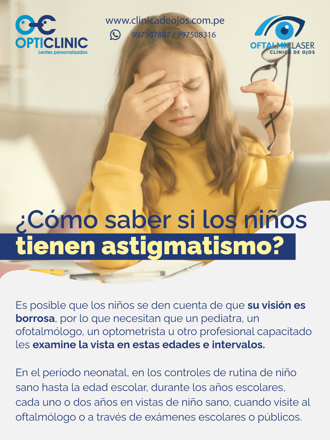 Sabías que puedes hacer... - Clínica de Ojos Oftalmic Laser