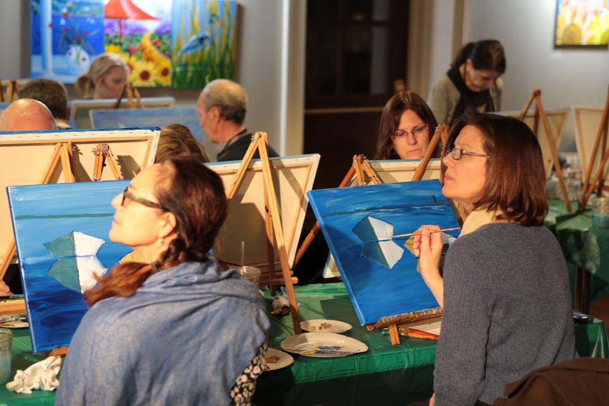 Chezclaireartschool - “Paint Like a Master” Class this week at the WHMA ...