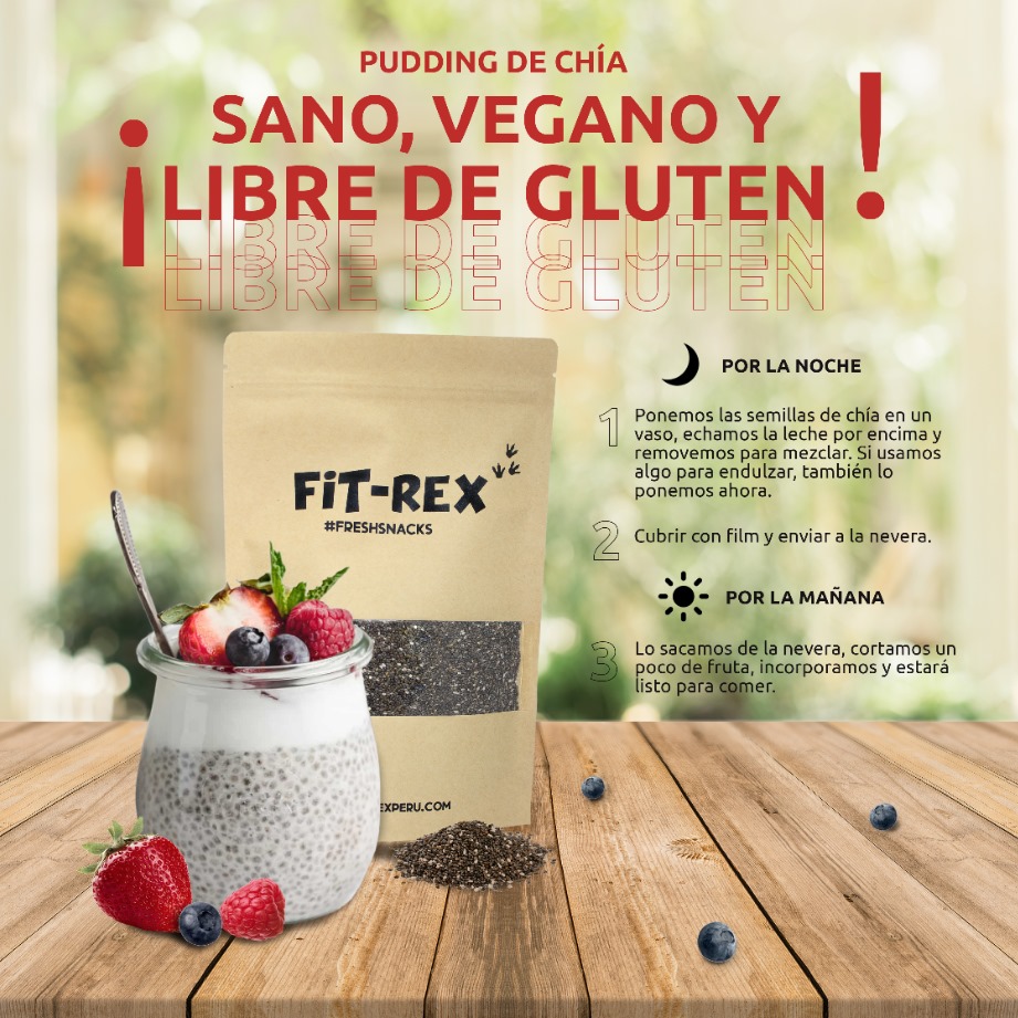 FiT-Rex Perú - El pudding de chía es una deliciosa receta... | Facebook