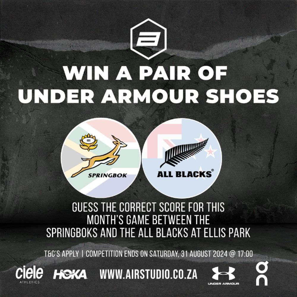 Air Studio - ‼️Competition Time‼️ The Springboks are...