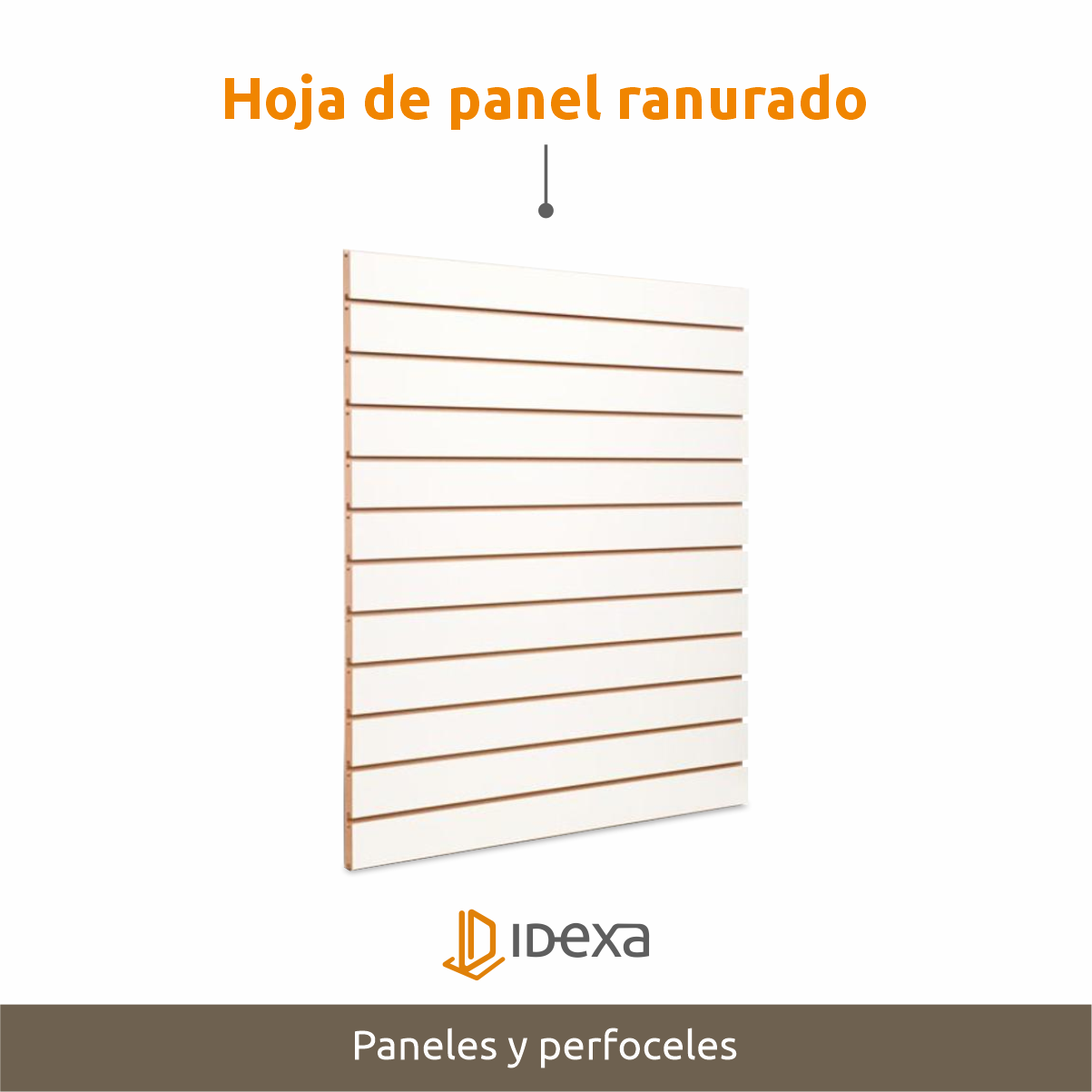 Idexa - ️Paneles ranurados ️ Aprovecha cada de espacio,...